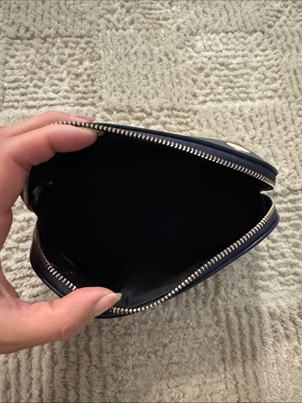 Kate Spade Apple Print Cosmetic Pouch - Picture 2 of 5